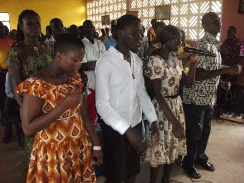 Praise and worship team