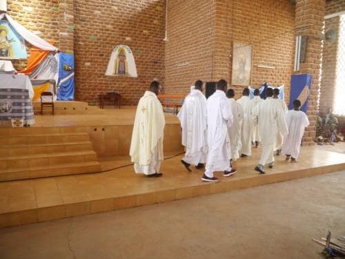 Mass - Exit procession