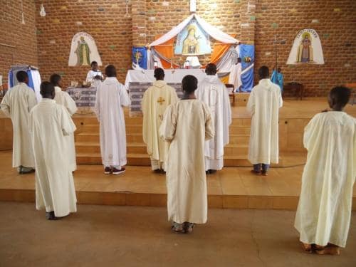 Mass - Exit procession