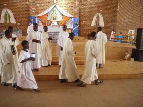 Mass - Exit procession