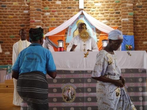Mass - Eucharistic adoration