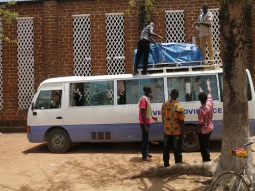 Preparing to go home