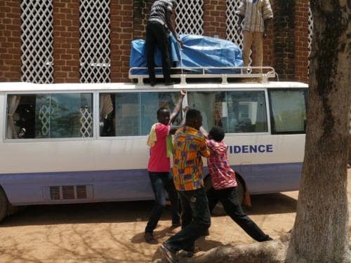 Preparing to go home