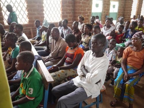 Mass - The congregation