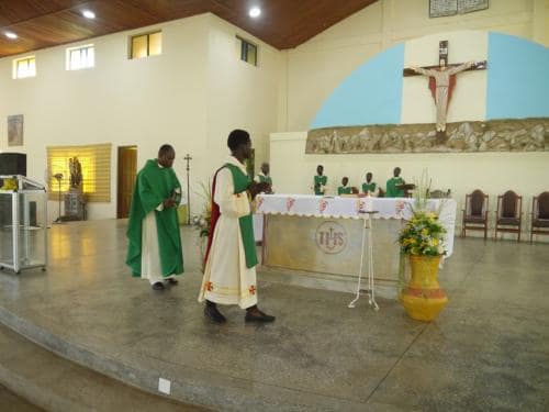 Incensing the altar of God