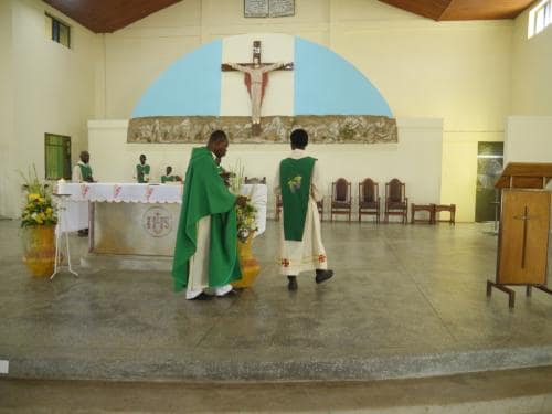 Incensing the altar of God