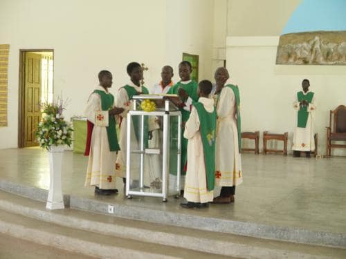 The gospel reading in English