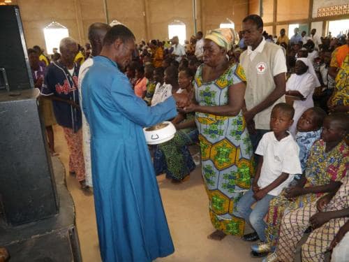 Administering Holy communion - Catechist