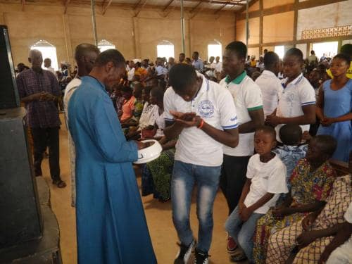 Administering Holy communion - Catechist