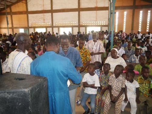 Administering Holy communion - Catechist