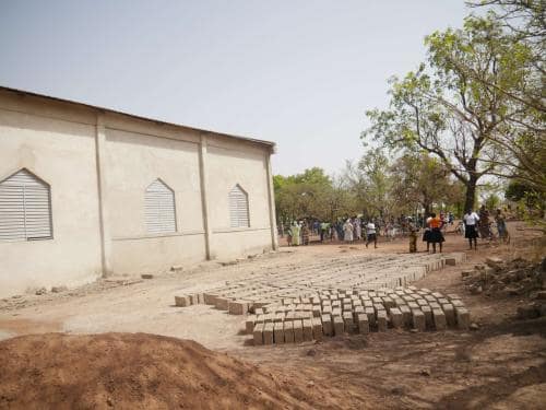 After mass - North-West view