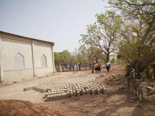 After mass - North-West view