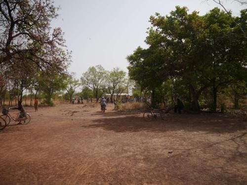 After mass - North view