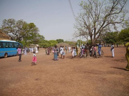 After mass - South-West view