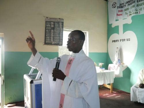 Outreach to Sawla on 1st and 2nd November 2014 - First mass