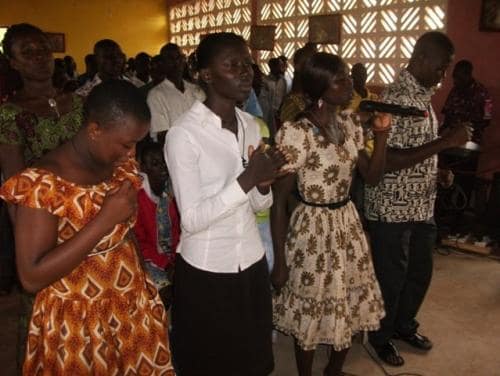 Praise and worship team