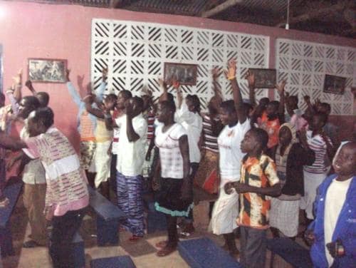 Praise and worship team