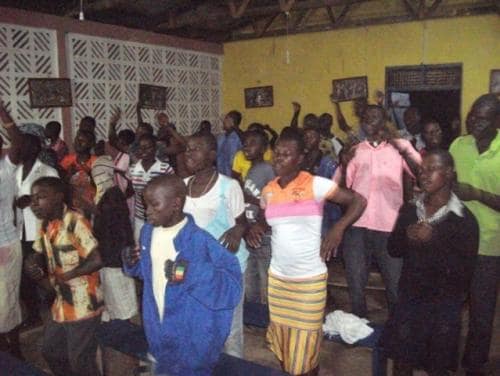 Praise and worship team