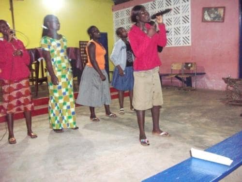 Praise and worship team