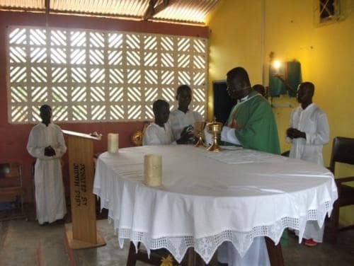 Preparing for consecration