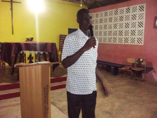 Talk on prayer by Mathias Dery Badu